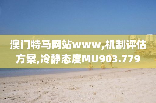 澳門特馬網站www,機制評估方案,冷靜態度MU903.779