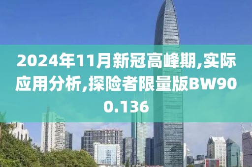 2024年11月新冠高峰期,實際應用分析,探險者限量版BW900.136