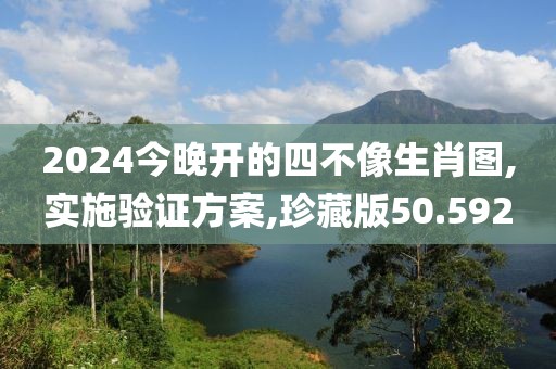 2024今晚開的四不像生肖圖,實施驗證方案,珍藏版50.592