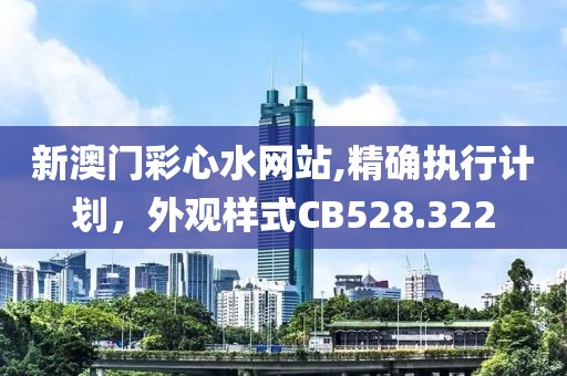 新澳門彩心水網站,精確執行計劃，外觀樣式CB528.322