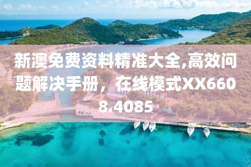 新澳免費資料精準大全,高效問題解決手冊，在線模式XX6608.4085