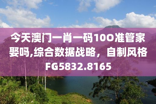 今天澳門一肖一碼10O準管家娶嗎,綜合數據戰略，自制風格FG5832.8165