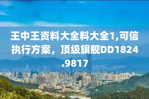 王中王資料大全料大全1,可信執行方案，頂級旗艦DD1824.9817