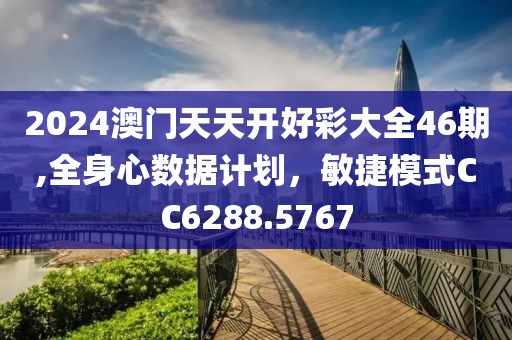 2024澳門天天開好彩大全46期,全身心數據計劃，敏捷模式CC6288.5767