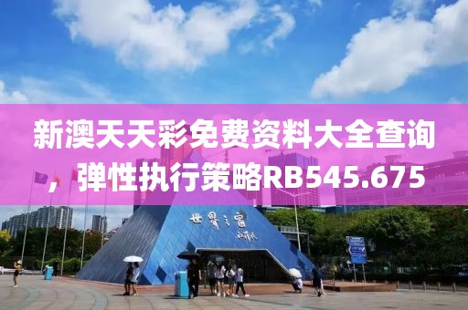 新澳天天彩免費資料大全查詢，彈性執行策略RB545.675