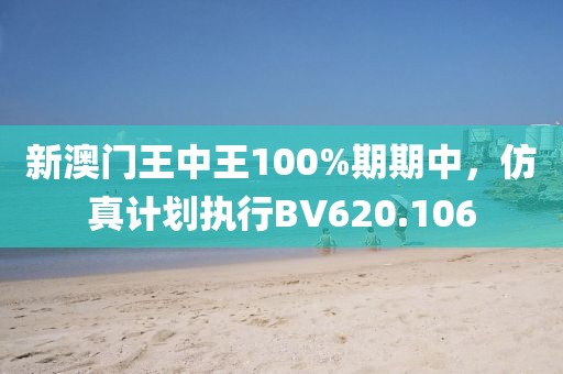 新澳門王中王100%期期中，仿真計劃執行BV620.106