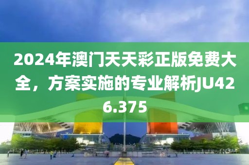 2024年澳門天天彩正版免費大全，方案實施的專業解析JU426.375