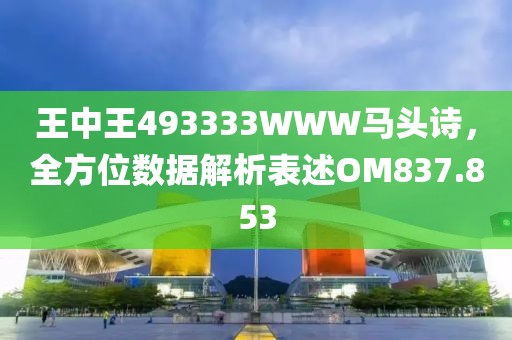 王中王493333WWW馬頭詩，全方位數據解析表述OM837.853