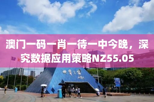 澳門一碼一肖一待一中今晚，深究數據應用策略NZ55.05