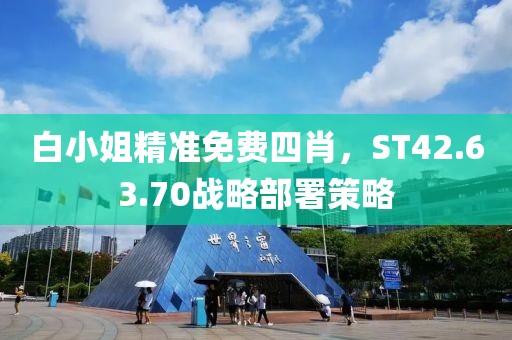 白小姐精準免費四肖，ST42.63.70戰略部署策略