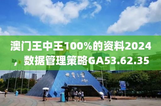 澳門王中王100%的資料2024，數據管理策略GA53.62.35