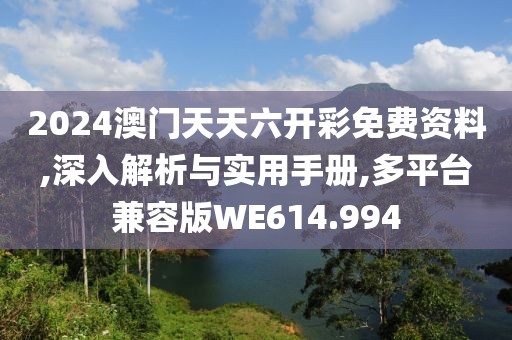 2024澳門天天六開彩免費資料,深入解析與實用手冊,多平臺兼容版WE614.994