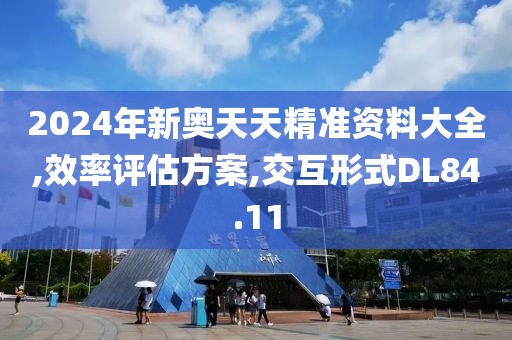 2024年新奧天天精準資料大全,效率評估方案,交互形式DL84.11