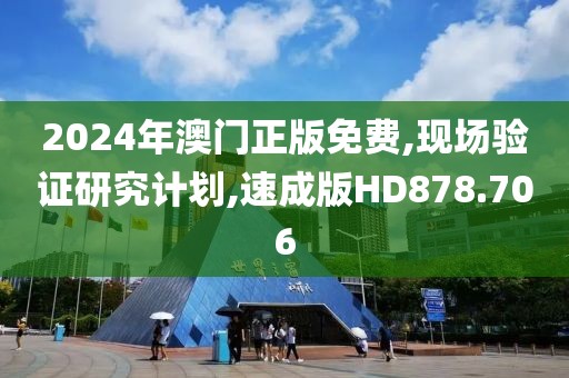 2024年澳門正版免費,現場驗證研究計劃,速成版HD878.706