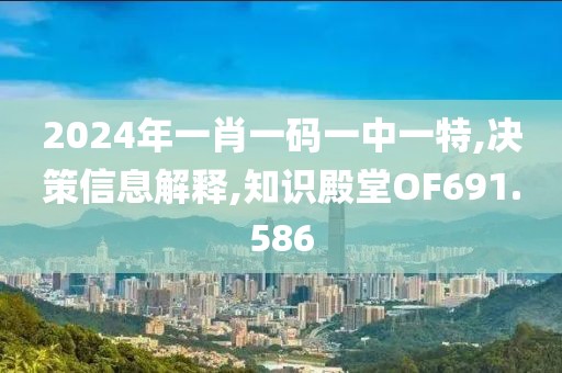 2024年一肖一碼一中一特,決策信息解釋,知識殿堂OF691.586